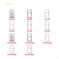 Micro SD Sim Card Tray Reader Container Holder Replacement Parts For HuaWei P9 Plus Socket Slot Adapter Connector
