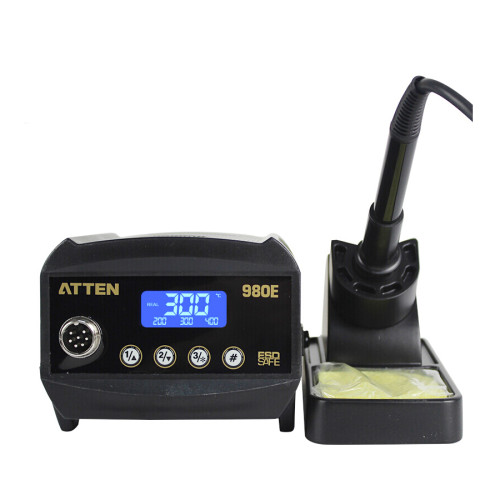 AT980E 80W Digital & Lead-free Station LCD High performance adjustable temperature Soldering iron station tools