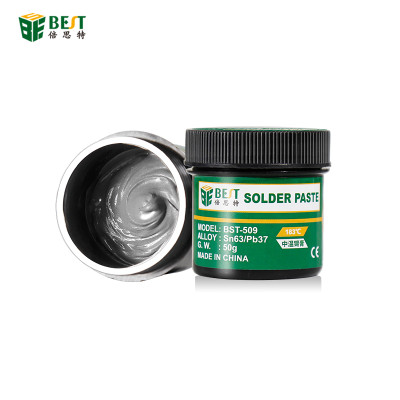 BEST-506 50g Sn63Pb37 Silver Soldering Tin Solder Paste for Electronics