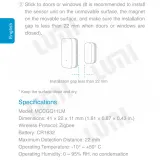 Cheaper Price for Door and Window Sensor