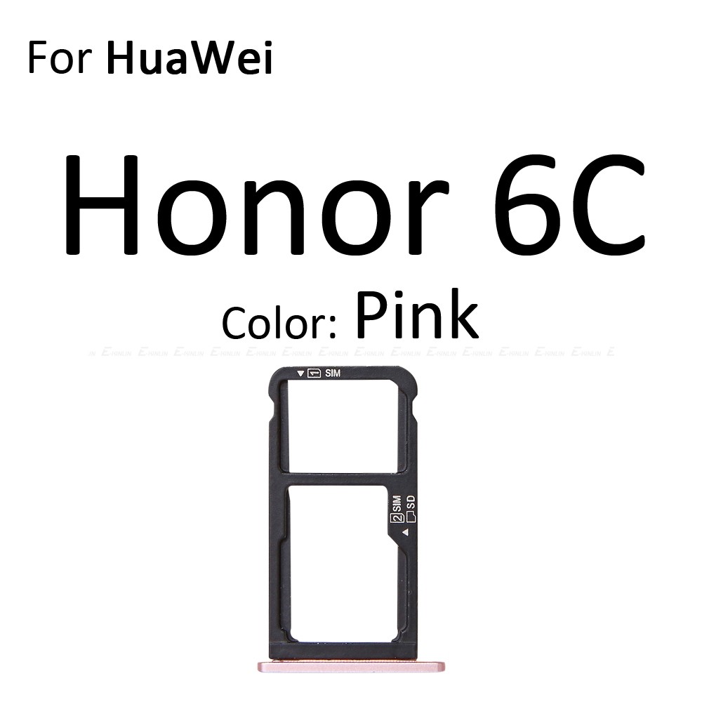 Tiroir Carte SIM Pour Huawei Honor 6C Pro/V9 Play - Noir, Neuf, Référence A-020-04-152