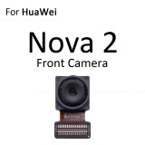 Front Selfie Facing & Back Rear Main Camera Big Small Module Ribbon Repair Parts Flex Cable For HuaWei Nova 4e 3e 2S 2i 2 Plus