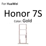 Micro SD Sim Card Tray Socket Slot Adapter For HuaWei Honor 7X 7S GR5 2017 Reader Container Connector Holder