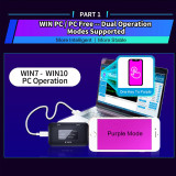 JC B-BOX C3 for A7 A8 A9 A10 A11 One Key Purple SN NAND Non Remove DFU Mode Repair Tool