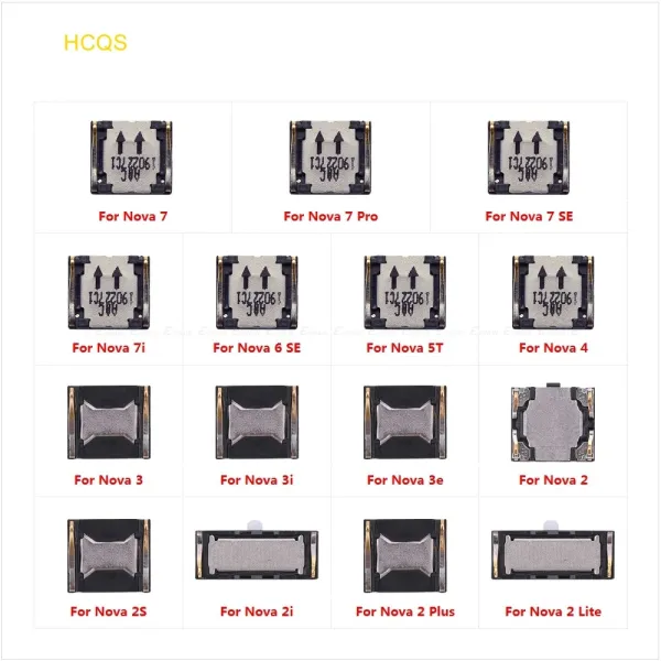 Earpiece Receiver Front Top Ear Speaker Repair Parts For HuaWei Nova 7i 7 6 SE Pro 5T 4 3i 3e 3 2S 2i 2 Plus Lite