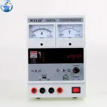 WYLIE 1505TA 220V Adjustable DC Power Supply 15V 5A Mobile Phone Repair Digital Display Double Head Pointer