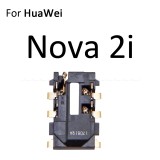 Ear Earphone Port Connector Headphone Jack Audio Flex For HuaWei Nova 5i 4e 3 3i 3e 2 2S 2i 2 Lite Plus Young 2017 Repair Parts