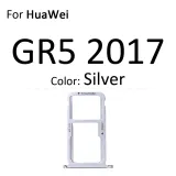 Micro SD Sim Card Tray Socket Slot Adapter For HuaWei Honor 7X 7S GR5 2017 Reader Container Connector Holder