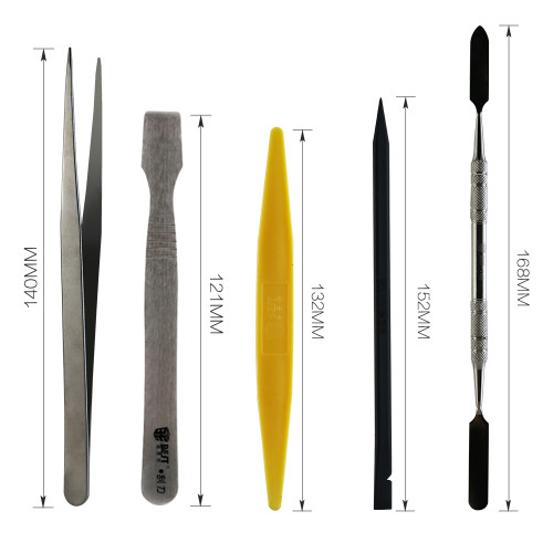 BEST-602 17 in 1 Screwdriver Spudgers Mobile Phone Opening Repairing Tools Kit for Smart Phones iPhone