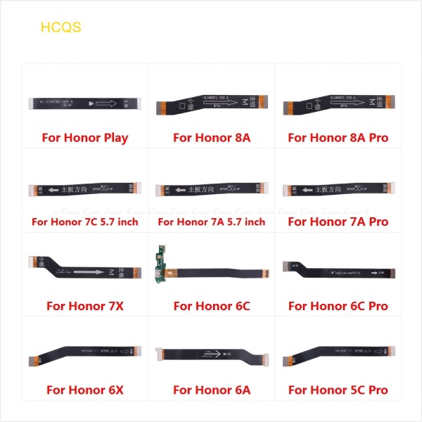 Main Motherboard Connector LCD Display Flex Cable For HuaWei Honor Play 8A 7C 7A 7X 6C 6A 6X 5C Pro