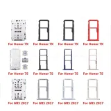 Micro SD Sim Card Tray Socket Slot Adapter For HuaWei Honor 7X 7S GR5 2017 Reader Container Connector Holder