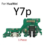 Charging Port Connector Board Parts Flex Cable With Microphone Mic For HuaWei Y9s Y8s Y8p Y7p Y6p Y6s