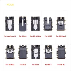 Ear Earphone Port Connector Headphone Jack Audio Flex For XiaoMi PorcoPhone F1 Mi A1 A2 Lite 9T Pro Max 2 5X 5C 5 4C