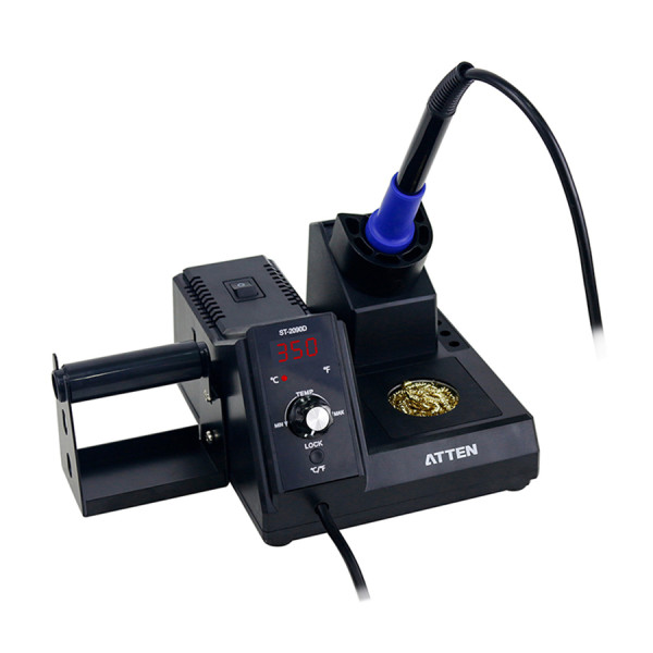 ATTEN ST-2090D Multi-function constant variable temperature digital soldering iron station with Soldering Wire Holder EU Plug