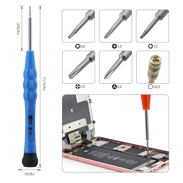 BST-115 Open Pry Mobile Phone Repair Screwdrivers Sucker Hand Tools Set Kit