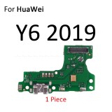 Charging Port Connector Board Parts Flex Cable With Microphone Mic For HuaWei Y9 Y7 Y6 Pro Y5 Prime GR5 2017 2018 2019