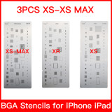 19 pcs full set IC Chip BGA Reballing Stencil Kits for iPhone XS MAX XR 8p 7 6s 6 SE 5S 5C 5 4S iPad high quality