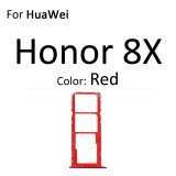 Micro SD Sim Card Tray Socket Slot Adapter Connector Reader For HuaWei Honor 8C 8X 8A Pro Container Holder Replacement Parts