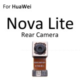 Front Selfie Facing & Back Rear Main Camera Big Small Module Ribbon Parts Flex Cable For HuaWei Nova Lite Plus Young 2017