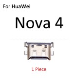 Type-C Charge Charging Plug Dock Micro USB Jack Connector Socket Port For HuaWei Nova 5 5i Pro 4 4e 3 3e 3i