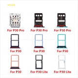 Micro SD Sim Card Tray Socket Slot Adapter Connector Reader For HuaWei P30 Pro Lite Container Holder Replacement Parts