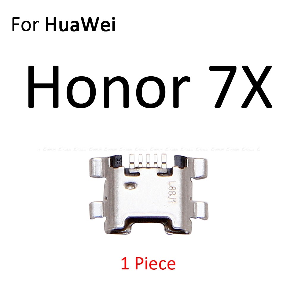 OnlyTech - Nappe Circuit Du Connecteur De Charge Dock USB, De La Prise Jack, De L'antenne Et Du Micro Du Huawei Honor 7X - Foto 5