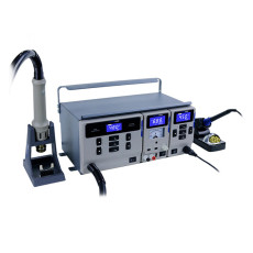 ATTEN MS-300 220V 1000W ST-862D Hot air desoldering station ,65W ST-965 soldering station,56W APS15-3A power supply 3-in-1
