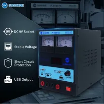 P-1505TA 15V 5A DC Power Supply With USB Port Portable Voltage Regulator LED Digital Display Charging Phone Laptop RepairTool