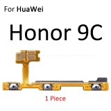 Power On Off Button Volume Switch Key Control Flex Cable Ribbon For HuaWei Honor X10 9C 9X Pro Premium 8S Repair Part