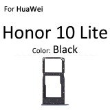 Micro SD Sim Card Tray Socket Slot Adapter Connector Reader For HuaWei Honor View 10 Lite 10i Container Holder Replacement Parts