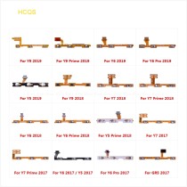 Power On Off Button Volume Switch Key Control Flex Cable Ribbon For HuaWei Y9 Y7 Y6 Pro Y5 Prime GR5 2017 2018 2019 Repair Part