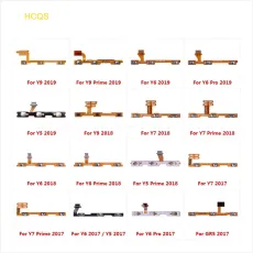 Power On Off Button Volume Switch Key Control Flex Cable Ribbon For HuaWei Y9 Y7 Y6 Pro Y5 Prime GR5 2017 2018 2019 Repair Part