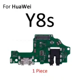 Charging Port Connector Board Parts Flex Cable With Microphone Mic For HuaWei Y9s Y8s Y8p Y7p Y6p Y6s