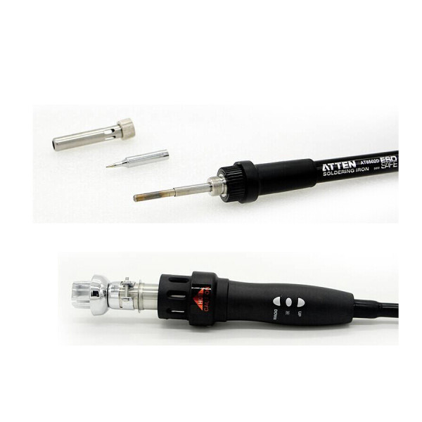 ATTEN AT8502D digital display hot air gun constant temperature lead-free soldering iron two-in-one desoldering station