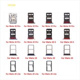 Micro SD Sim Card Tray Socket Slot Adapter Connector Reader For HuaWei Mate 20 Pro X 20X Lite Container Holder Replacement Parts