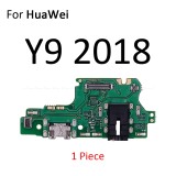 Charging Port Connector Board Parts Flex Cable With Microphone Mic For HuaWei Y9 Y7 Y6 Pro Y5 Prime GR5 2017 2018 2019