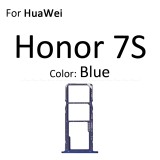 Micro SD Sim Card Tray Socket Slot Adapter For HuaWei Honor 7X 7S GR5 2017 Reader Container Connector Holder