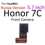 Front Selfie Facing & Back Rear Main Camera Big Small Module Ribbon Repair Parts Flex Cable For HuaWei Honor 7C 7A Pro