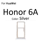 Micro SD Sim Card Tray Socket Slot Adapter Connector Reader For HuaWei Honor 6A 6X Container Holder Replacement Parts