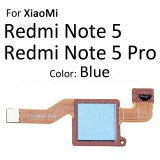 Fingerprint Sensor Connection Home For Xiaomi Redmi 5 Note 4X Touch ID Recognition Return Button Menu Connector Flex