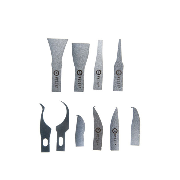 WYLIE WL-368 High toughness IC Chip BGA motherboard Hard PCB Circuit board Repair knife Curved thin blade
