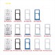Micro SD Sim Card Tray Socket Slot Adapter Connector Reader For HuaWei Honor 9 Lite 9i Container Holder Replacement Parts