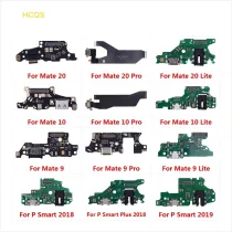 Charging Port Connector Board Parts Flex Cable With Microphone Mic For HuaWei Mate 20 10 9 Pro Lite P Smart Plus 2019
