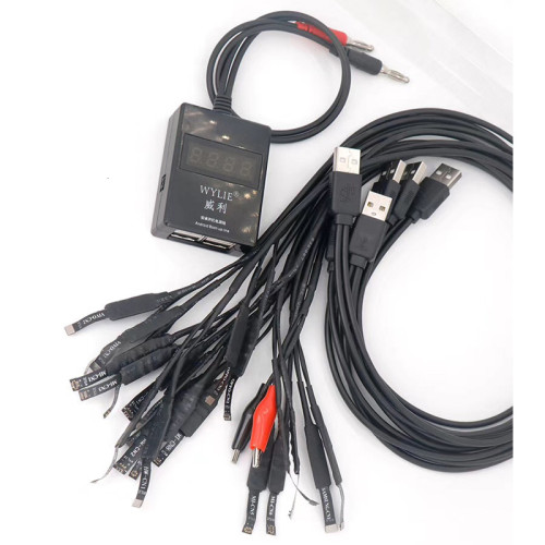 WYLIE Android Power Cord On Off Supply Tester Boot-up Line for Huawei Xiaomi Samsung Meizu OPPO iPhone 6 7 8 X XS MAX 11Pro Max