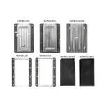Special glass bubble-free LCD screen frame laminating moulds laminator for samsung