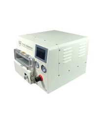 TBK 508A 5 in 1 LCD OCA curved screen glass vacuum laminating debubble machine for Samsung edge models