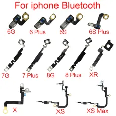 Bluetooth Signal For iPhone 5G 5S 5C 6G 6S 6SP 7G 7 8Plus X XR XS MAX NFC Camera Clip Bluetooth Signal Antenna Flex Cable Replacement Patrs