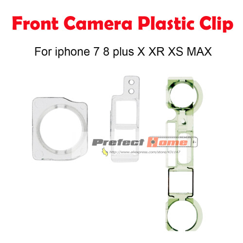 100PCS/lot Front Camera Promixity Holder Lens for iPhone7 8 plus X XR XS MAX Sensor Plastic Clip Bracket Sets Repair Parts