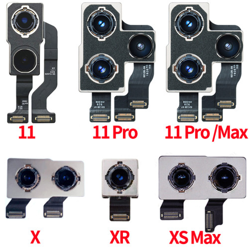 Rear Back Camera for All Model iphone 5 5S 5C 6G 6spplus 7 8 plus X XR XS Max 11 Pro Max Back Camera Rear Main Lens Flex cable Replacement parts