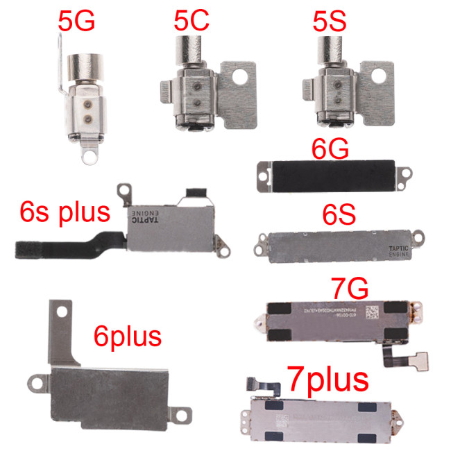 Tested Well Vibrator Vibration Flex cable For All model iPhone 6 6s 7 PLUS X XS max 11 Pro Max 12 pro max 12 Mini   Motor Replacement Mobile Phone Part